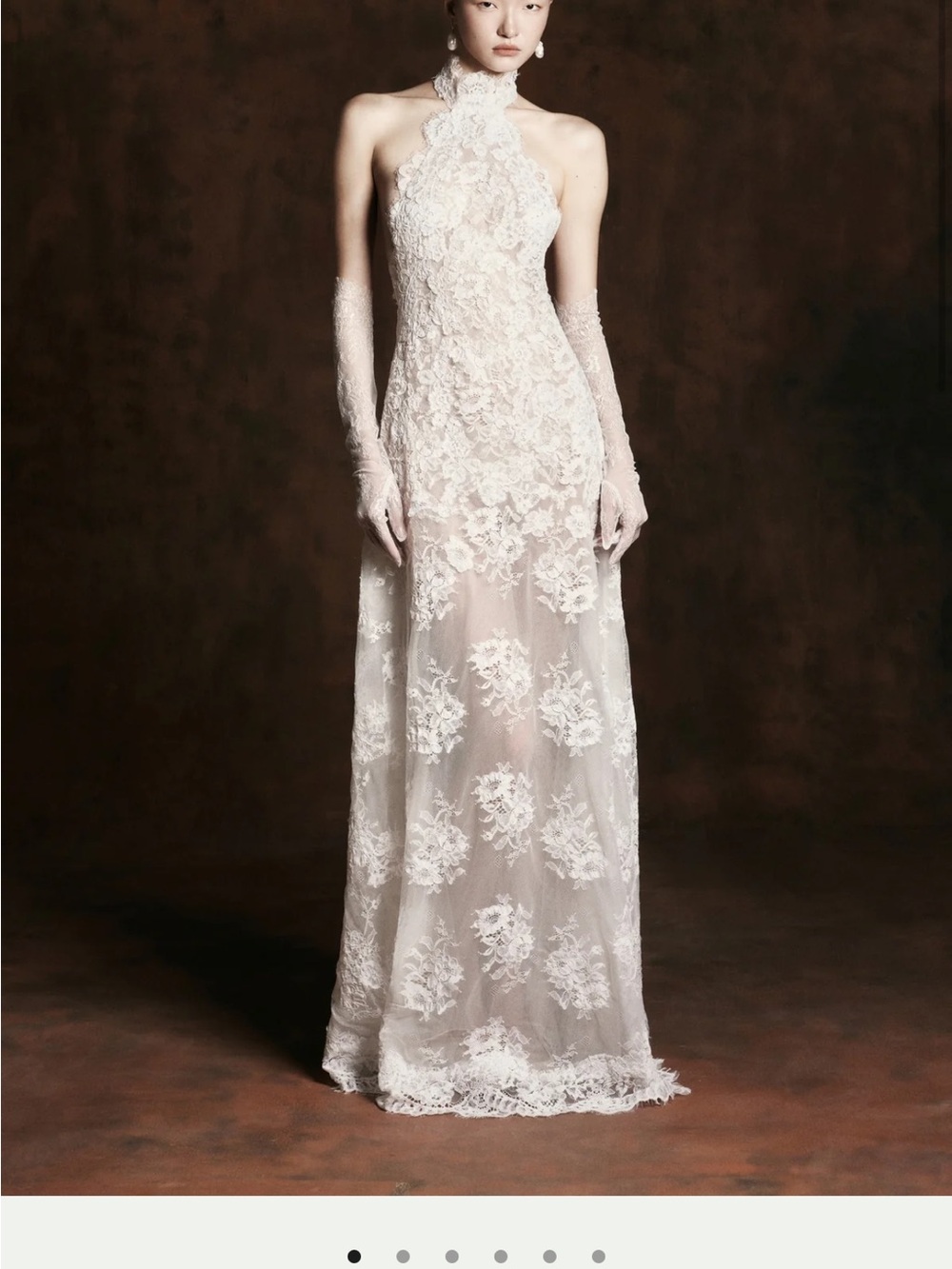Swan Lace Dress Huong Boutique Size Small
